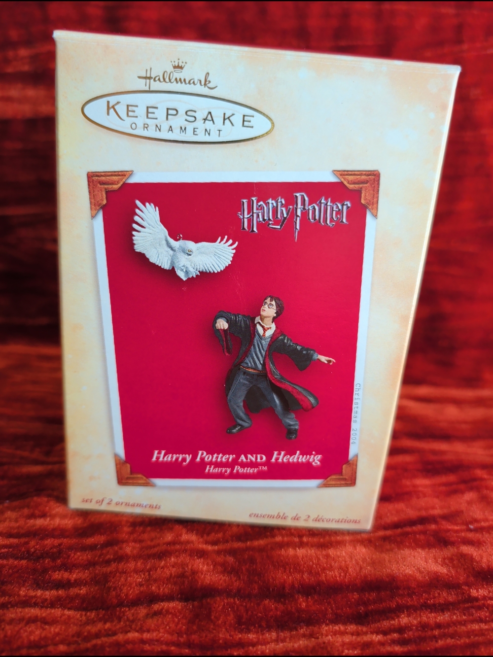Hallmark Harry Potter and Hedwig Kids Costume Accessory - Red and Black